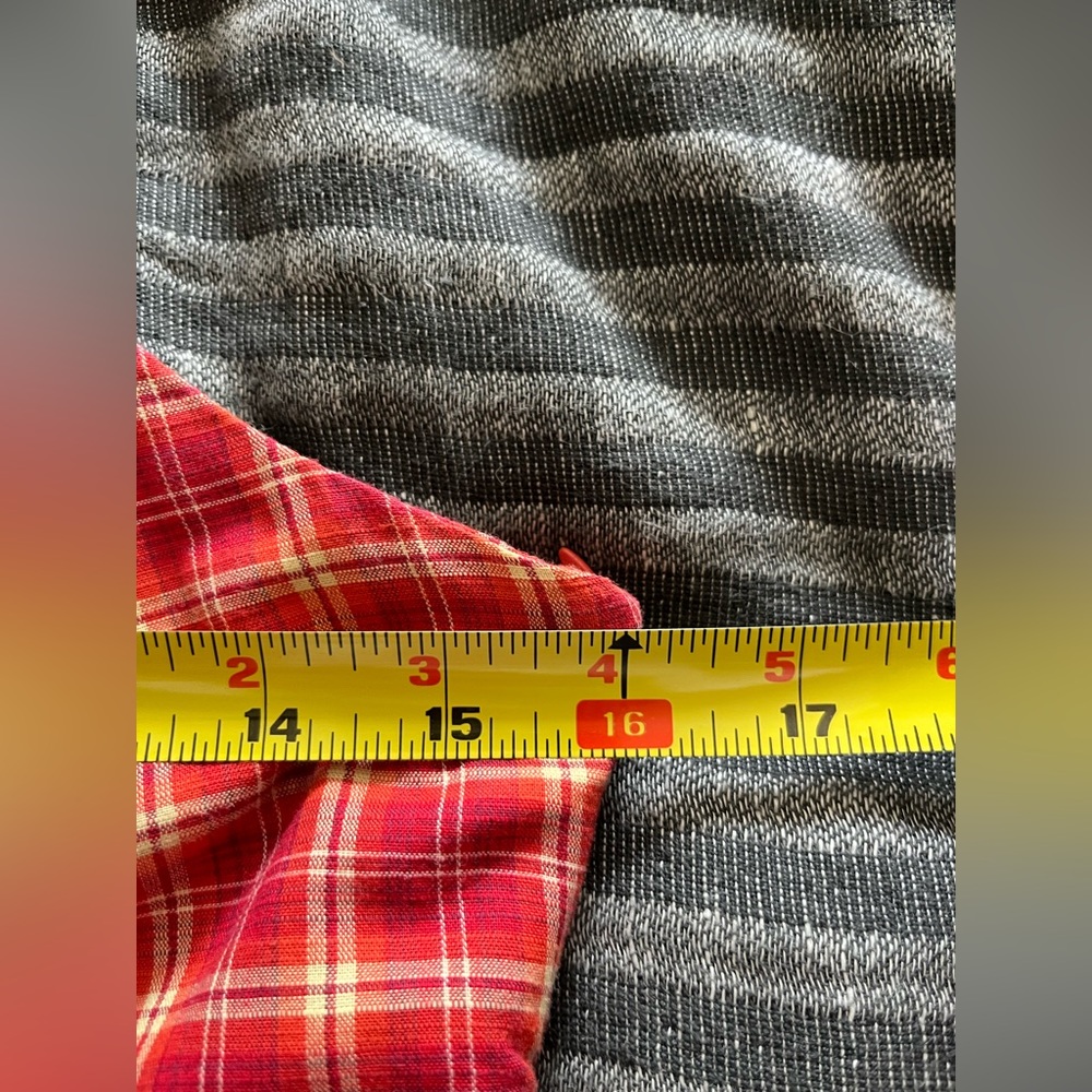 Vintage 80s/90s Esprit plaid mini dress size 5/6 - Picture 15 of 15